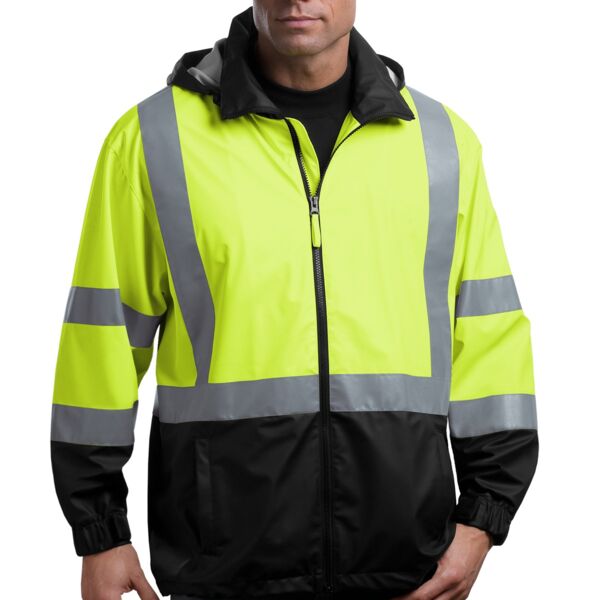 Ansi 107 Class 3 Safety Windbreaker Thumbnail